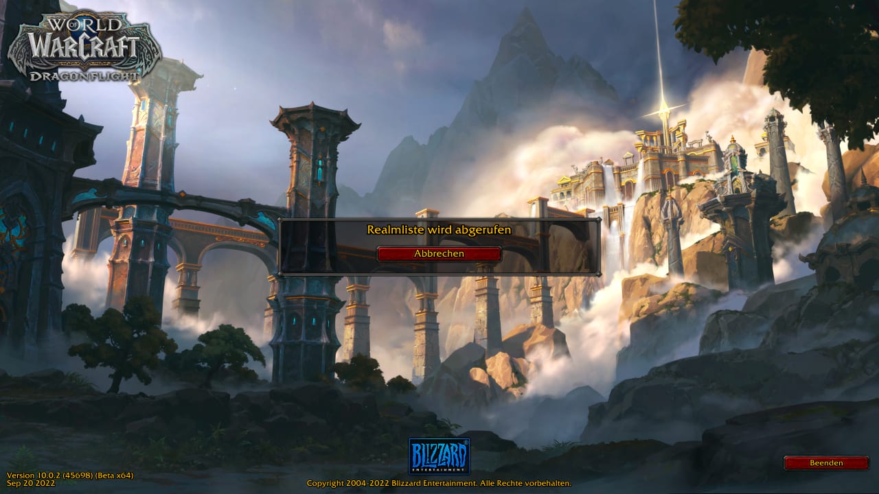 Ladebild in World of Warcraft: Dragonflight