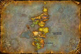 Karte mit Urahnen in den Östlichen Königreichen