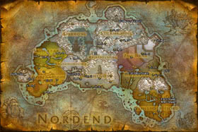 Karte mit Urahnen in Nordend