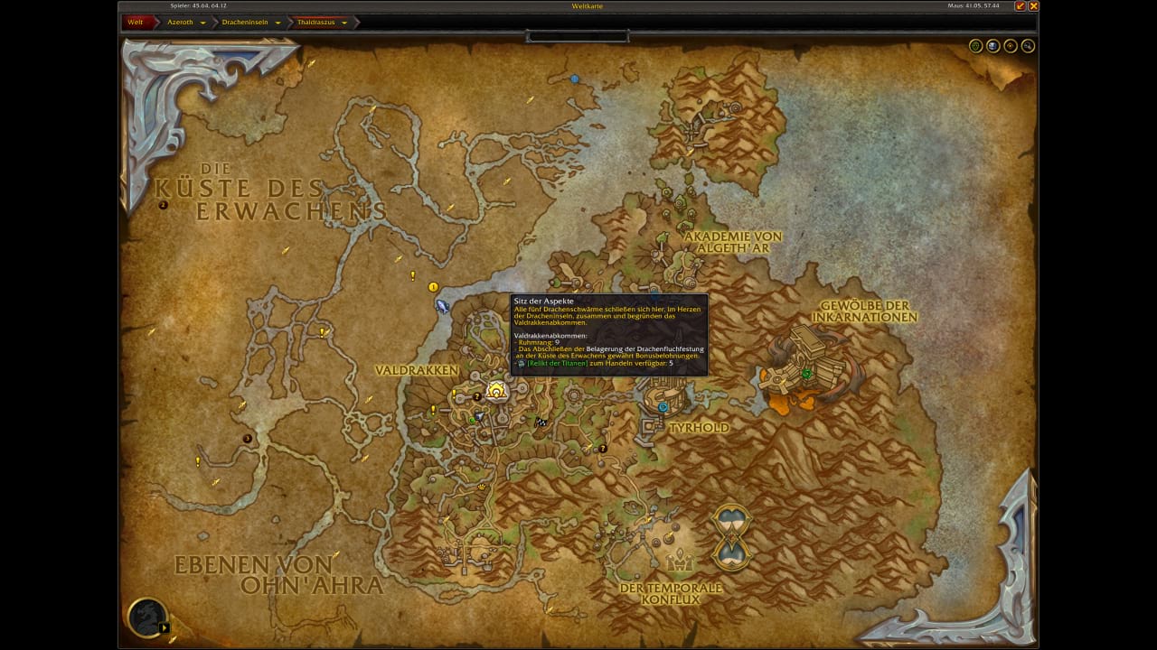 Relikt der Titanen abgeben - World of Warcraft