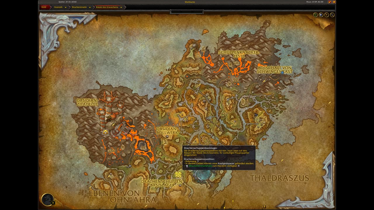 Drachenschuppenbasislager von der Drachenschuppenexpedition - World of Warcraft