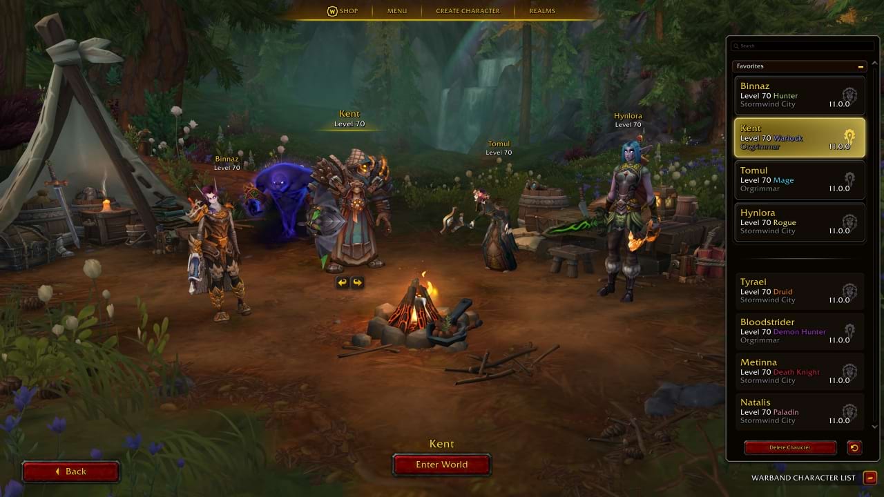 World of Warcraft®: The War Within™ Alpha Kriegsmeute