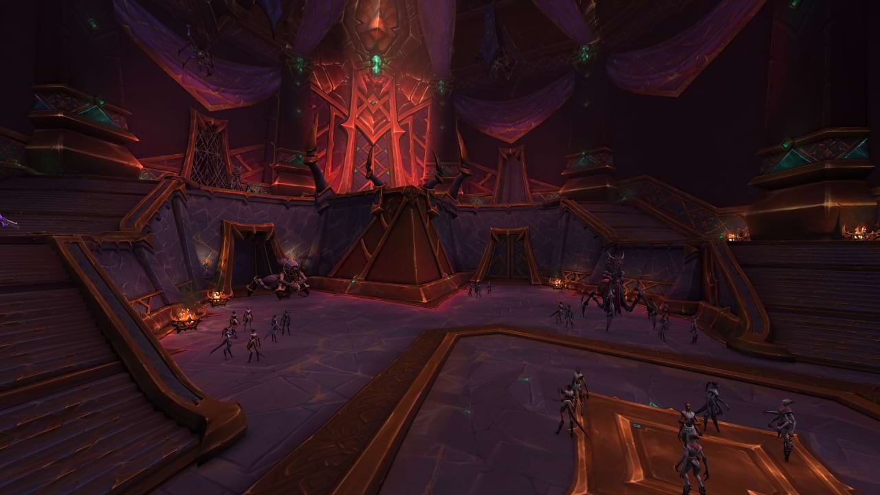 World of Warcraft®: The War Within™ Alpha Nerub'ar Palast