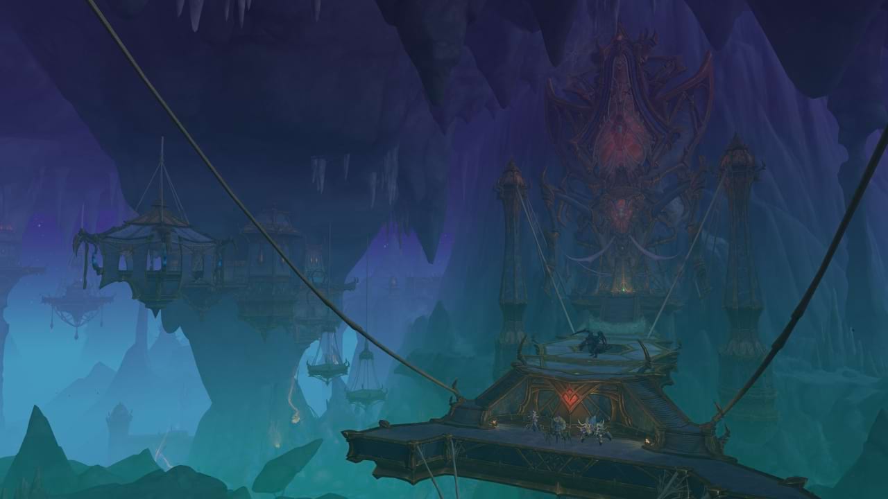 World of Warcraft®: The War Within™ Alpha Nerub'ar Palast